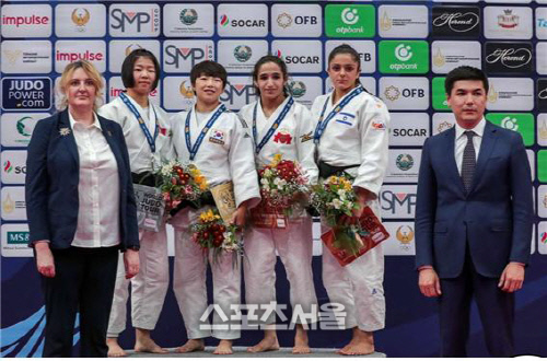 안산시청 정보경 \'국제대회 여자 52kg급 유도 금메달 \'획득
