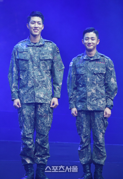 [포토] 이성열-김민석 '사나이의 미소'