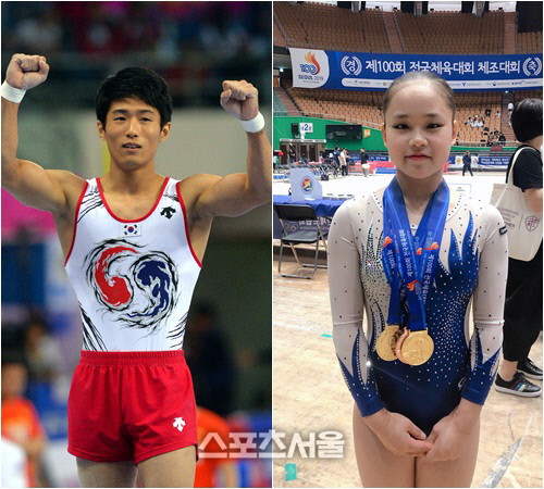양학선-여서정, 올림픽 단체전 티켓+도마 금메달…세계선수권 리허설 마쳤다
