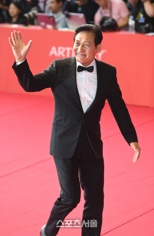 [포토]안성기, 부산국제영화제 왔어요!