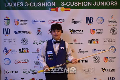 [IN 발렌시아]'맏형 변신' 당구신동 조명우 "동생들에게 쫄지말자고 했죠"