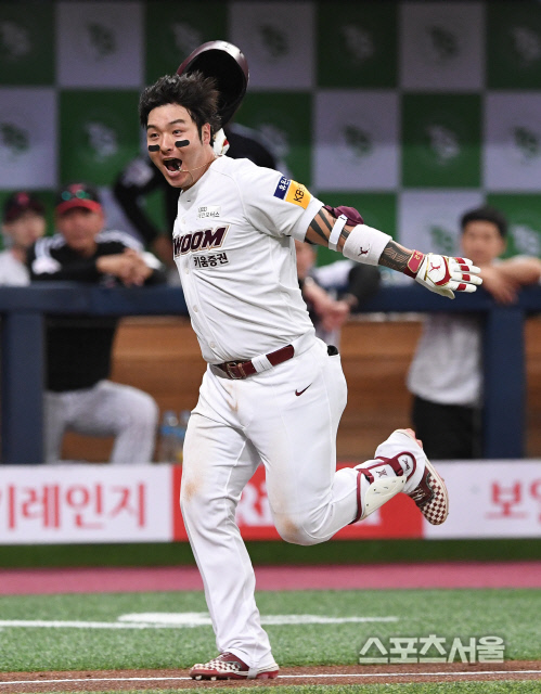[포토] 키움 박병호, 준PO 1차전...끝내준 사나이!