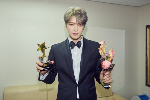 김재중, 제 1회 아시아콘텐츠 어워즈서 '엑설런스 어워드' 수상