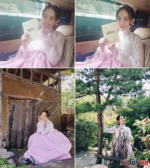 '녹두전' 한가림, 대본 인증샷 공개…재기 발랄한 촬영 현장은 덤