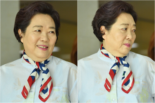 '꽃길만 걸어요' 만렙 시어머니 양희경, 촬영현장 첫 공개…극과 극 표정