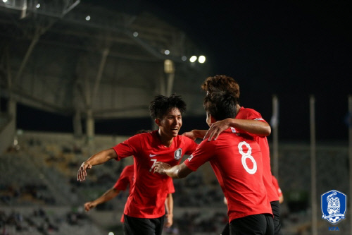 김학범호, 우즈벡 평가전 3-1 역전승…오세훈 결승골