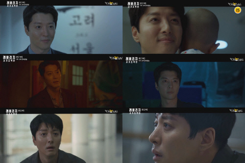 '레버리지' 이동건, 예리한 보험 조사관→아들 잃은 父...변주로 몰입도 UP