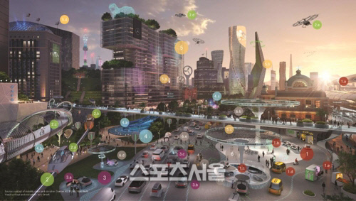 벤츠, 2039년 서울 그리다…전기차 '더 뉴 EQC' 출시