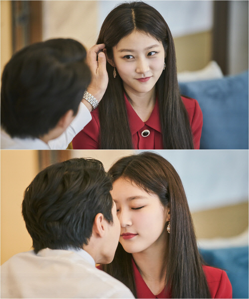 '레버리지' 김새론, 박은석 유혹 돌입...입맞춤 성공할까