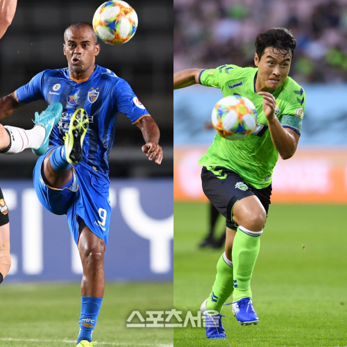 승리 안기며 '득점 공동선두' 주니오, 빛바랜 이동국 300공격포인트…격차 벌어지는 울산과 전북