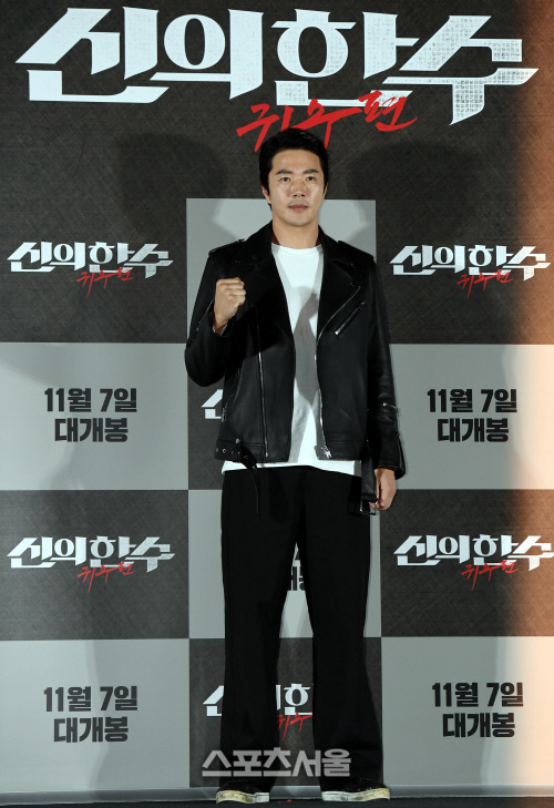 [포토] 권상우 '다부진 주먹'