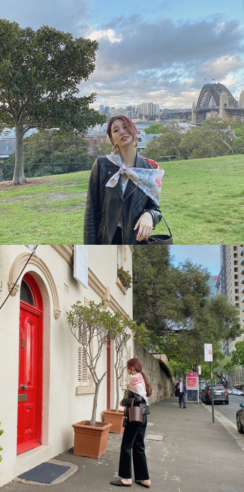 '일상이 화보' 수지, 블랙재킷으로 뽐낸 시크美