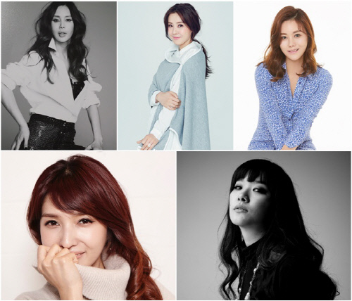 우다사_여성5인