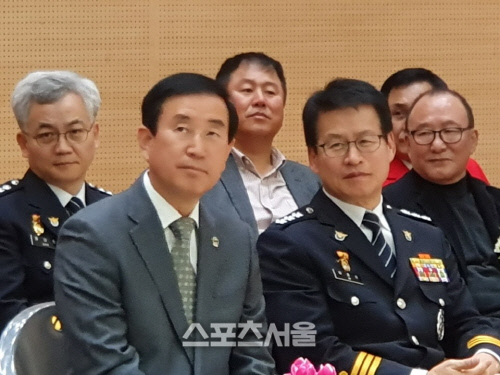 제1회 경찰청장기 복싱대회 전 뉴델리 아시안게임 복싱 금메달리스트 참관