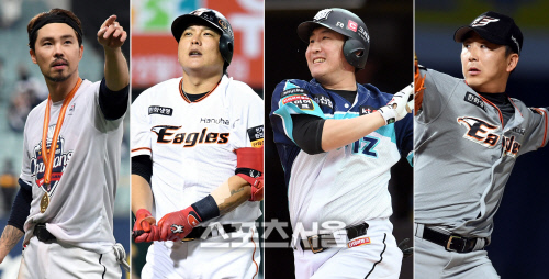 오재원, 김태균 등…KBO, 2020년 FA 승인 선수 19명 공시