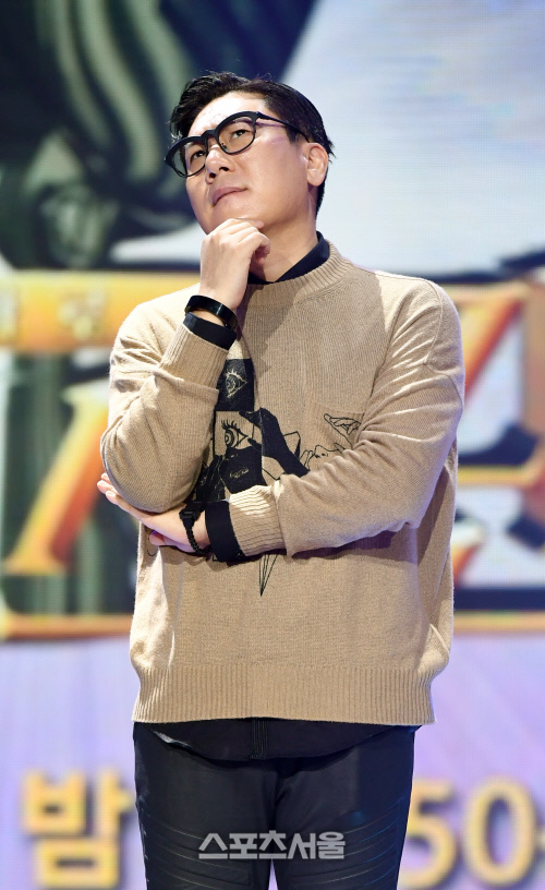 [포토]'보이스퀸' 제작발표회, 포즈 취하는 이상민