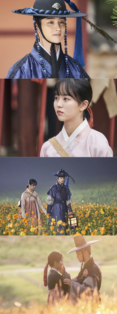'녹두전' 장동윤♥김소현, 꽃길 데이트 포착…맞잡은 두 손 '설렘 예고'