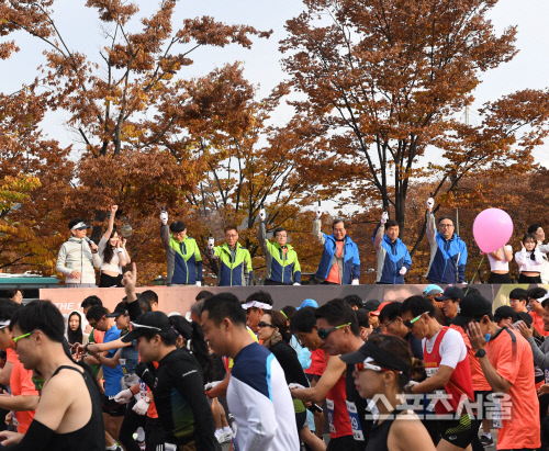 [포토] 스포츠서울 마라톤, 출발합니다!