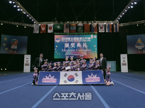 대전학생 치어리딩 팀 국제대회 은메달 수상