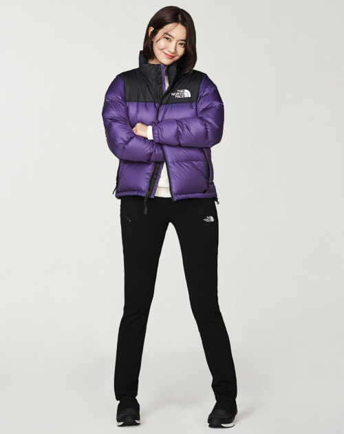 노스페이스 홍보대사 신민아