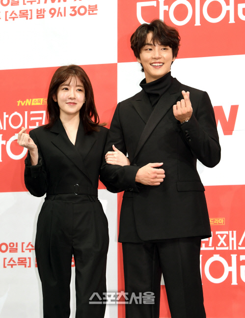 [포토]정인선-윤시윤, '싸이코패스 다이어리'에서 호흡