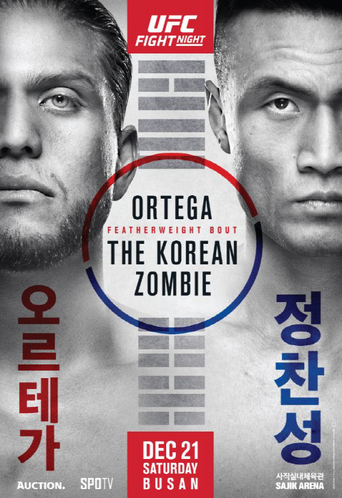 UFC부산 공식 포스터