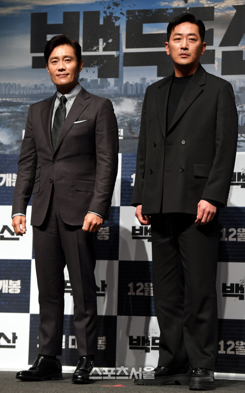 [포토] 이병헌-하정우, 훈훈한 투샷