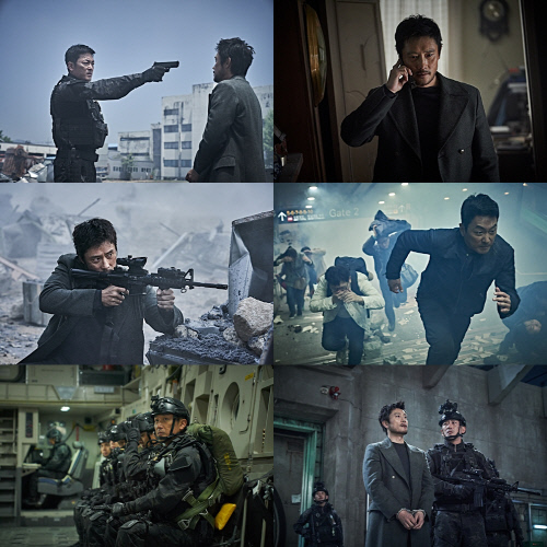 이병헌X하정우부터 수지까지, '백두산' 압도적 스틸 공개