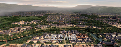 경주 시민의 염원 ‘신라왕경특별법 제정’(신라왕경복원도)