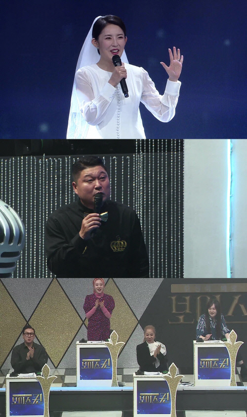 '보이스퀸', 강호동도 놀란 참가자 등장 "신혼여행 안가고 왔다"