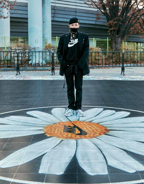 나이키+지드래곤 콜라보…올림픽공원 새 농구 코트 떴다