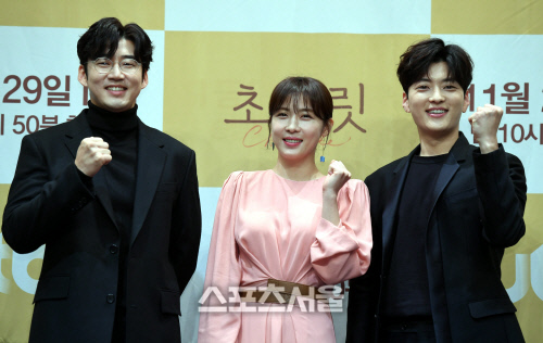 [포토] 윤계상-하지원-장승조, '초콜릿' 기대하세요