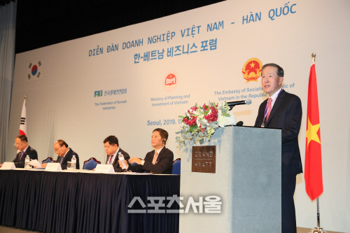 허창수 "한-베트남 교역액 1000억달러 시대 열자"