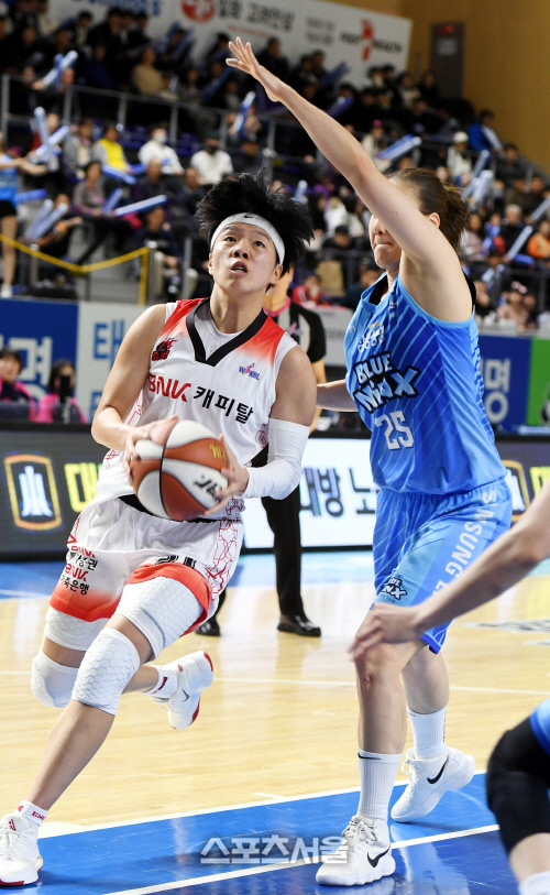 [포토] 진안 '과감한 돌파'