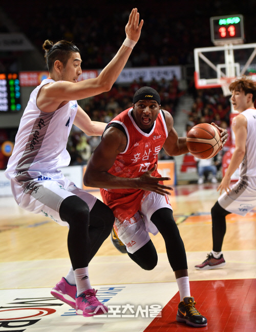 돌파시도 브랜든 브라운[포토]