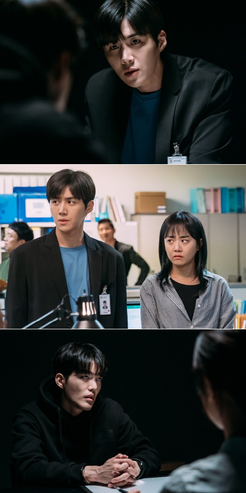 '유령을 잡아라' 문근영·김선호, 지하철 유령 용의자 김건우 만났다...긴장감↑