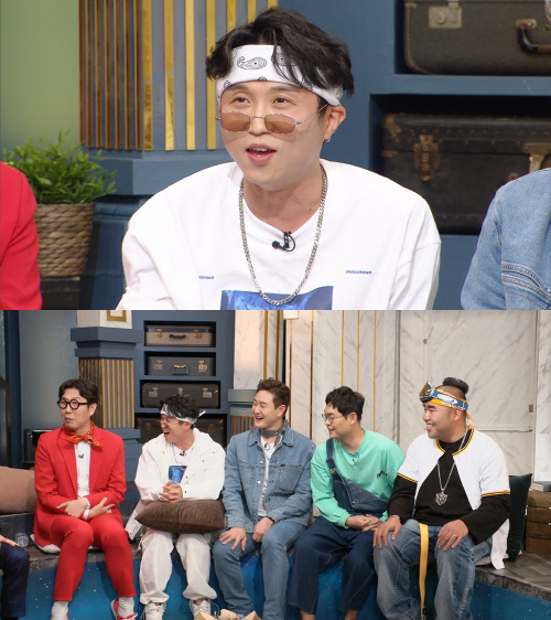 '해투4' 박성광 "송이 매니저, 건강 회복…'뮤뱅' 응원도 와" 근황 공개