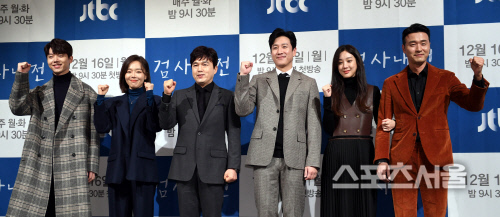 "화려함 NO"...이선균·정려원 '검사내전', 소박·평범한 검사 드라마 탄생[SS현장]