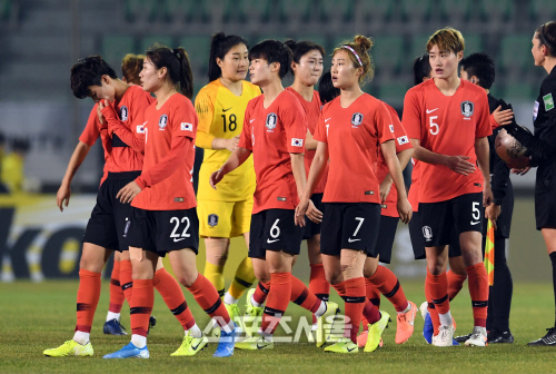 [포토]한일전 패배로 동아시안컵 우승 실패한 한국