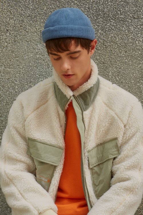 나우, 플리스자켓 제품 화보이미지 (1)