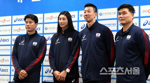 [포토] 남녀배구대표팀, 도쿄 올림픽을 향한 각오!