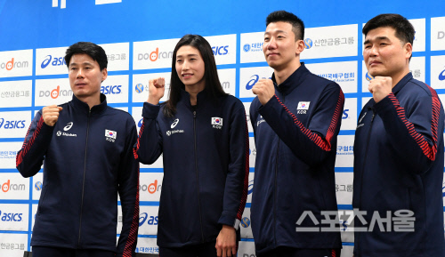 [포토] 남녀 배구대표팀, 2020 도쿄올림픽 출사표!