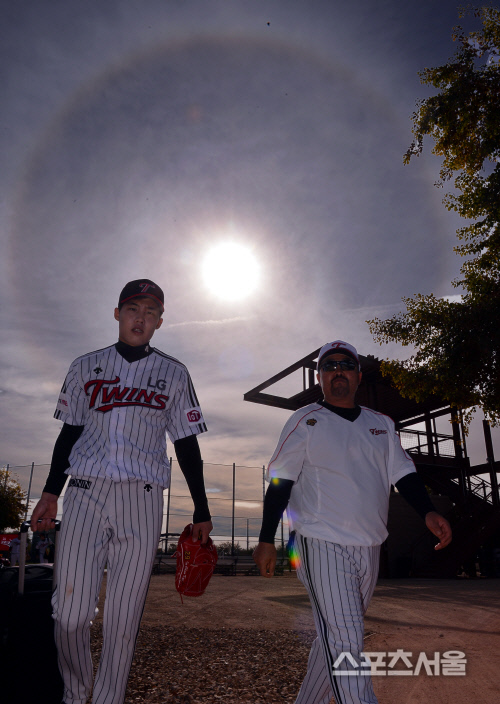 LG투수 임찬규 뒤에 무슨일이?[SS포토]