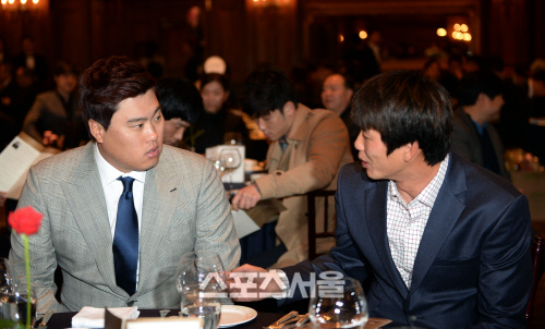 [SS포토] 김광현 \'나도 메이저리그에 가고 싶다\'