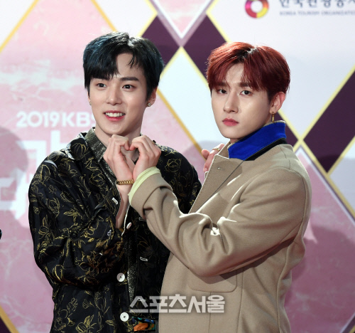 [포토] 몬스타엑스 민혁-아이엠 \'합동 하트\'