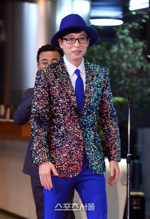 [포토]유재석, '유산슬'로 MBC연예대상 시상식에