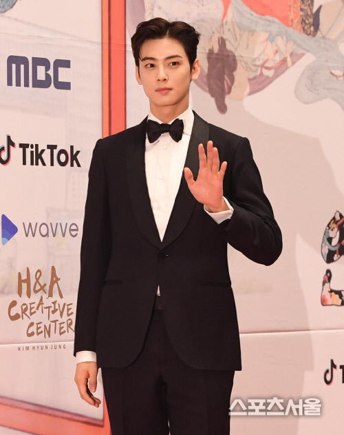 [포토] 차은우, 완벽한 시상 패션!