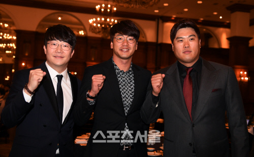 [포토] 양현종-김광현-류현진 \'괴물 좌완 3총사\'