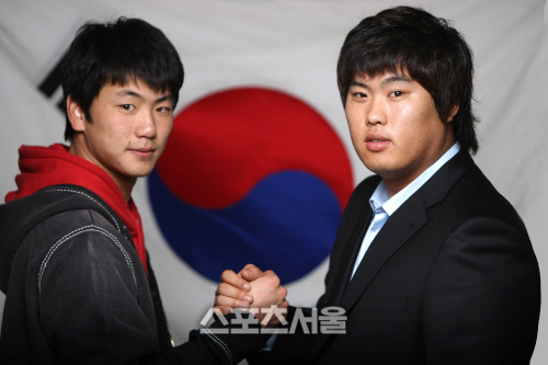 야구선수 김광현-류현진