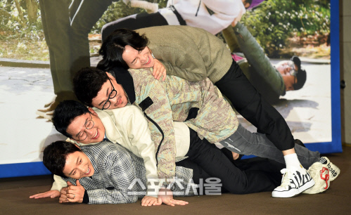 [포토]최수종-김준호-데프콘-이용진, '친한 예능'으로 뭉쳤다!